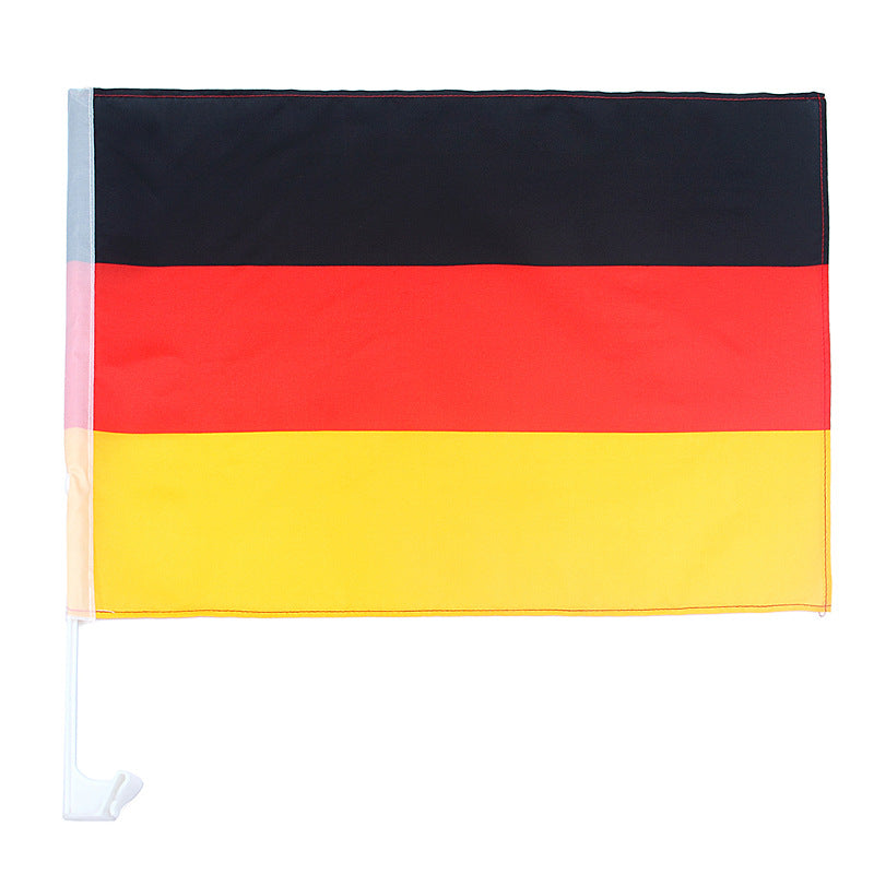 American car flag 30 * 45cm car American flag car window flag Mexico America Canada World Cup car flag customization