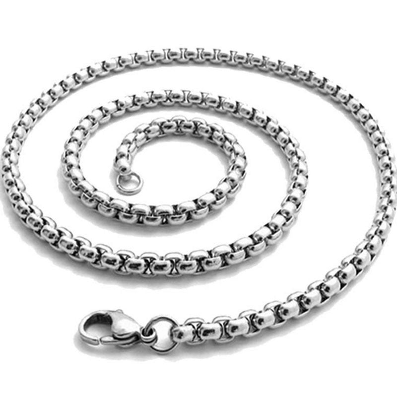 Basketball pendant men's European, American stainless steel necklace cross-border e-commerce popular jewelry sports pendant jewelry factory wholesale