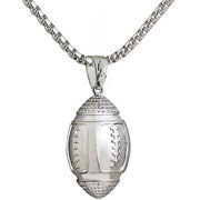 Basketball pendant men's European, American stainless steel necklace cross-border e-commerce popular jewelry sports pendant jewelry factory wholesale