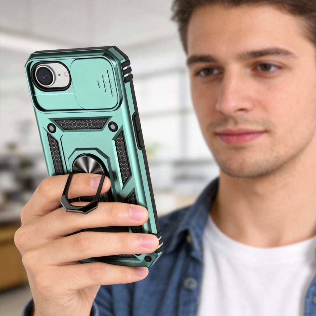 Factory hot-selling cross-border Apple mobile phone case, suitable for iphone16E mobile phone case, anti-drop sergeant upgrade version