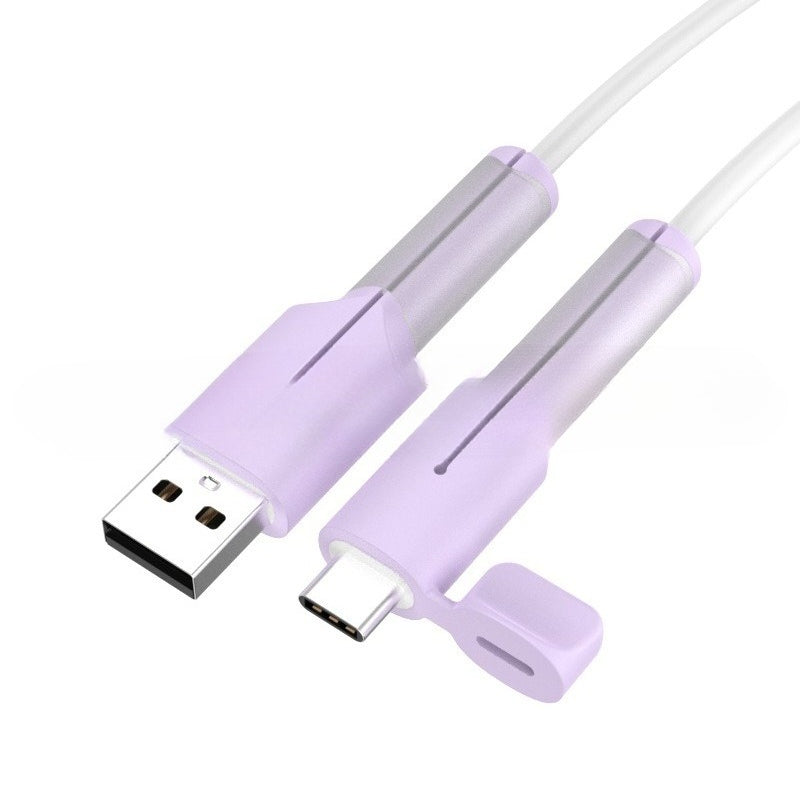 New data cable protective cover silicone anti-break charging cable protective cover cable biter anti-break