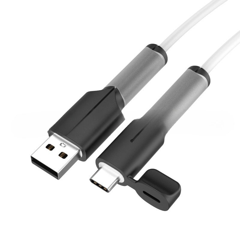 New data cable protective cover silicone anti-break charging cable protective cover cable biter anti-break