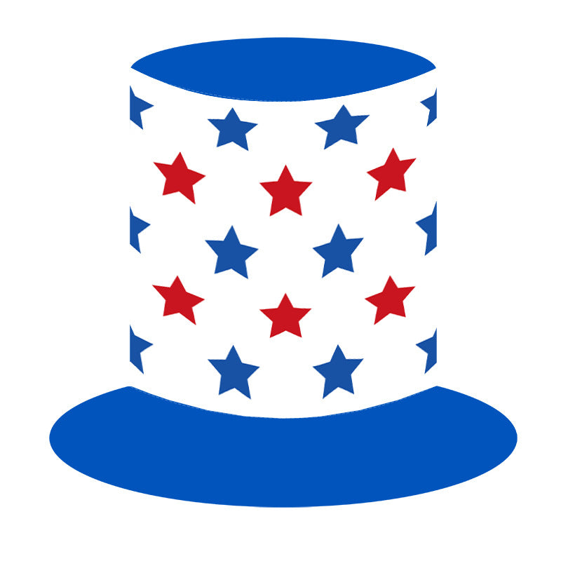 Independence Day Hat Uncle Sam Hat Fourth of July American Flag Top Hat Top Hat Labor Day Decorative Hat