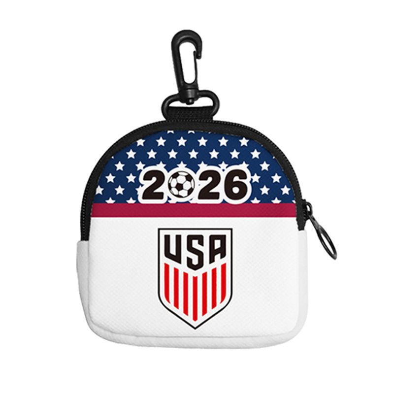 US, Canada and Mexico 2026 World Cup products, mobile phone bags, change bags, fan supplies, can be hung in wallets