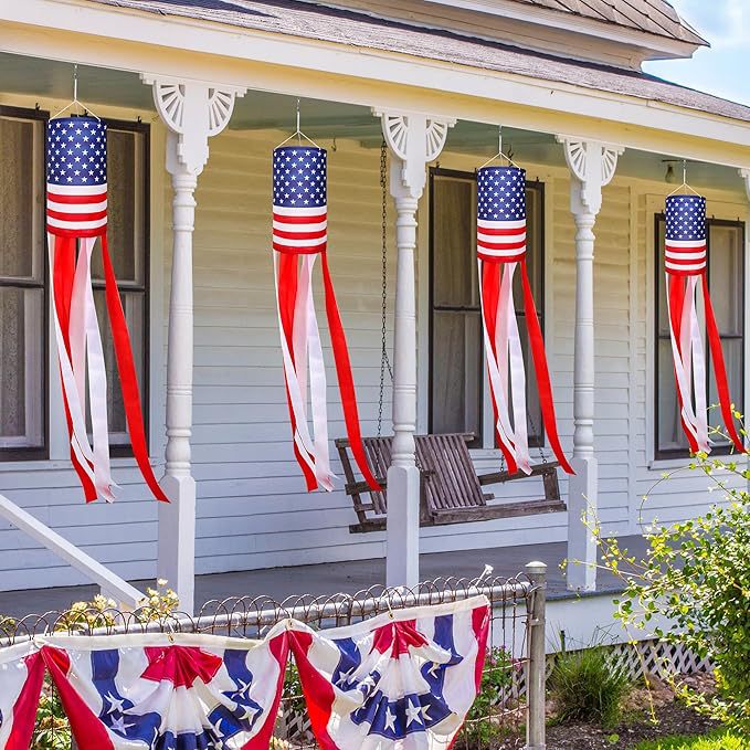 Independence Day Star Wind Cane Flag Garden Party Decoration Flag Labor Day Labor Day Wind Cane Flag