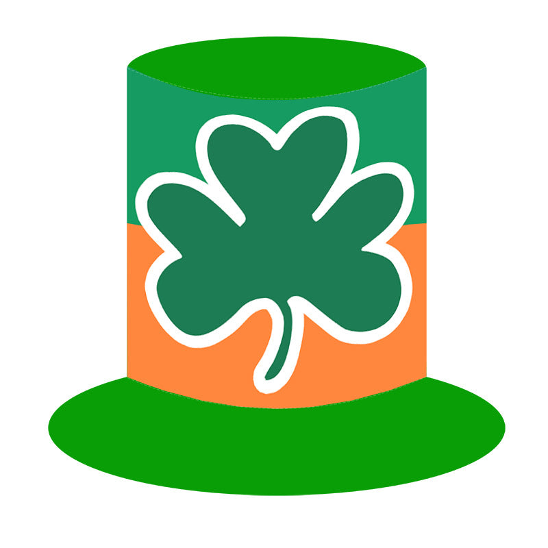 St. Patrick's Day Hat, Irish Day Hat, Party Hat, St. Patrick's Day, Leafy Day, Clover Hat.