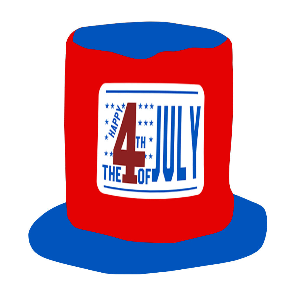 Independence Day Hat Uncle Sam Hat Fourth of July American Flag Top Hat Top Hat Labor Day Decorative Hat