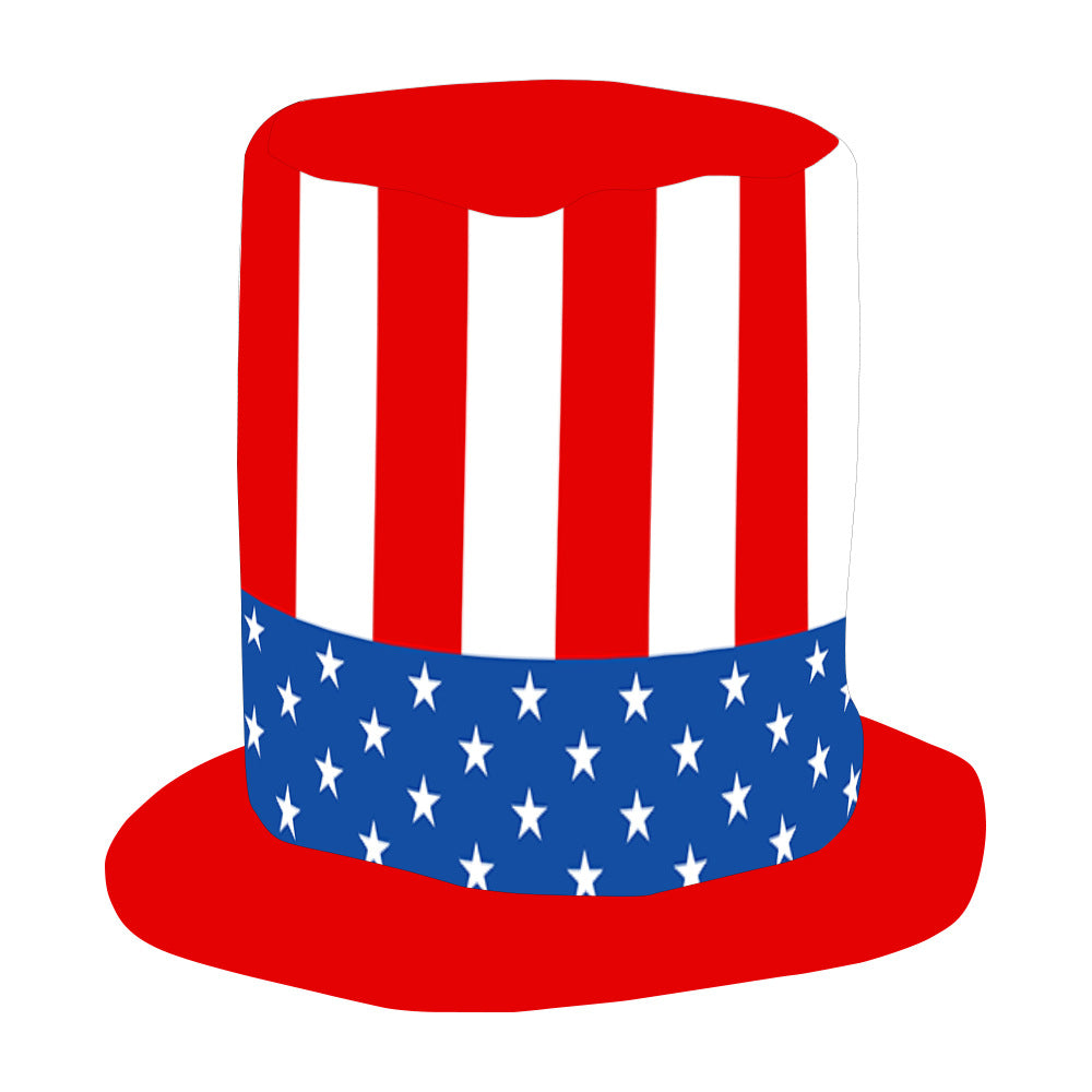 Independence Day Hat Uncle Sam Hat Fourth of July American Flag Top Hat Top Hat Labor Day Decorative Hat