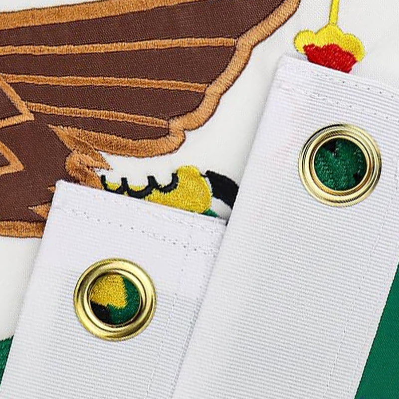 2026 World Cup United States embroidered flag splicing stars and stripes Mexico embroidered flag Canada flag Oxford cloth
