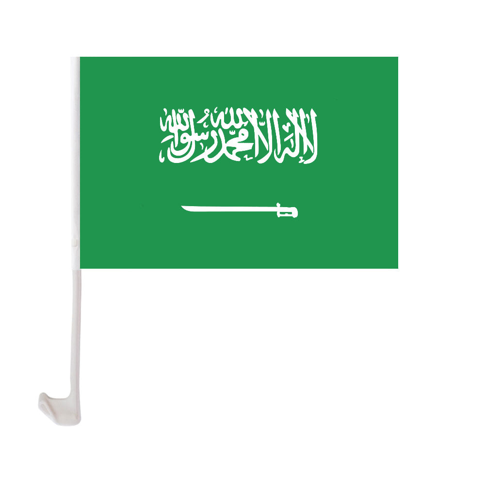 Saudi Arabia flag car flag car cover car mirror cover reflector cover National Day patriotic decoration