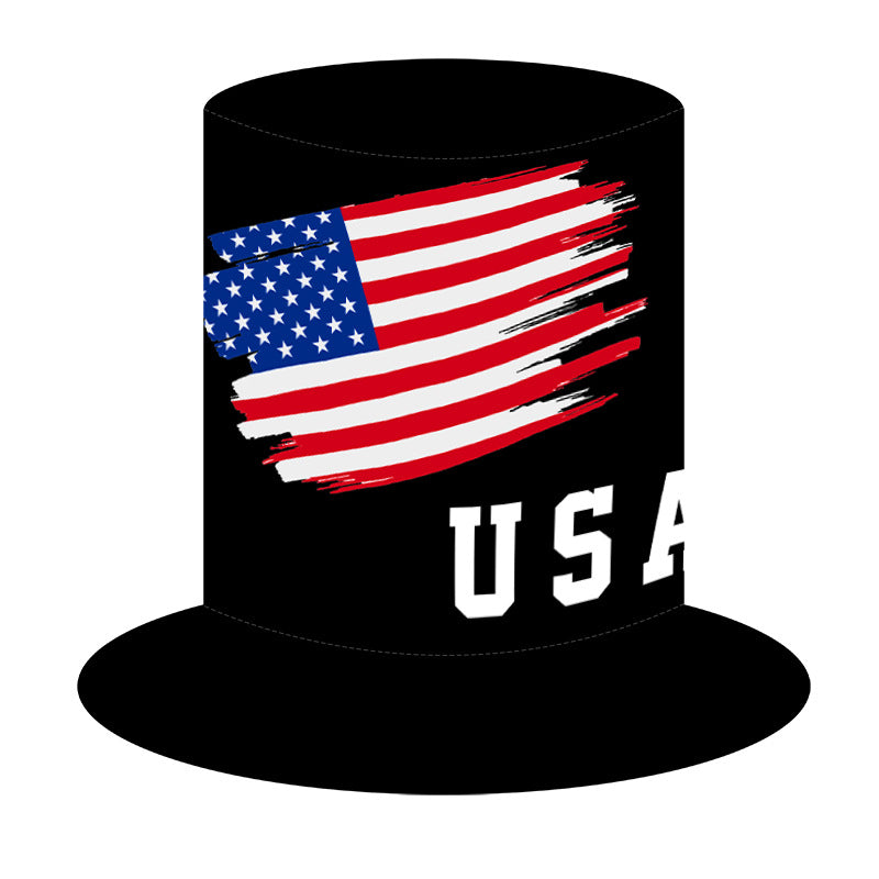 Independence Day Hat Uncle Sam Hat Fourth of July American Flag Top Hat Top Hat Labor Day Decorative Hat