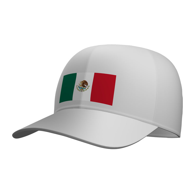 Customized Mexican fan products Hand-cranked national flag Football backpack Car flag Hood cover Reflector cover Baseball cap