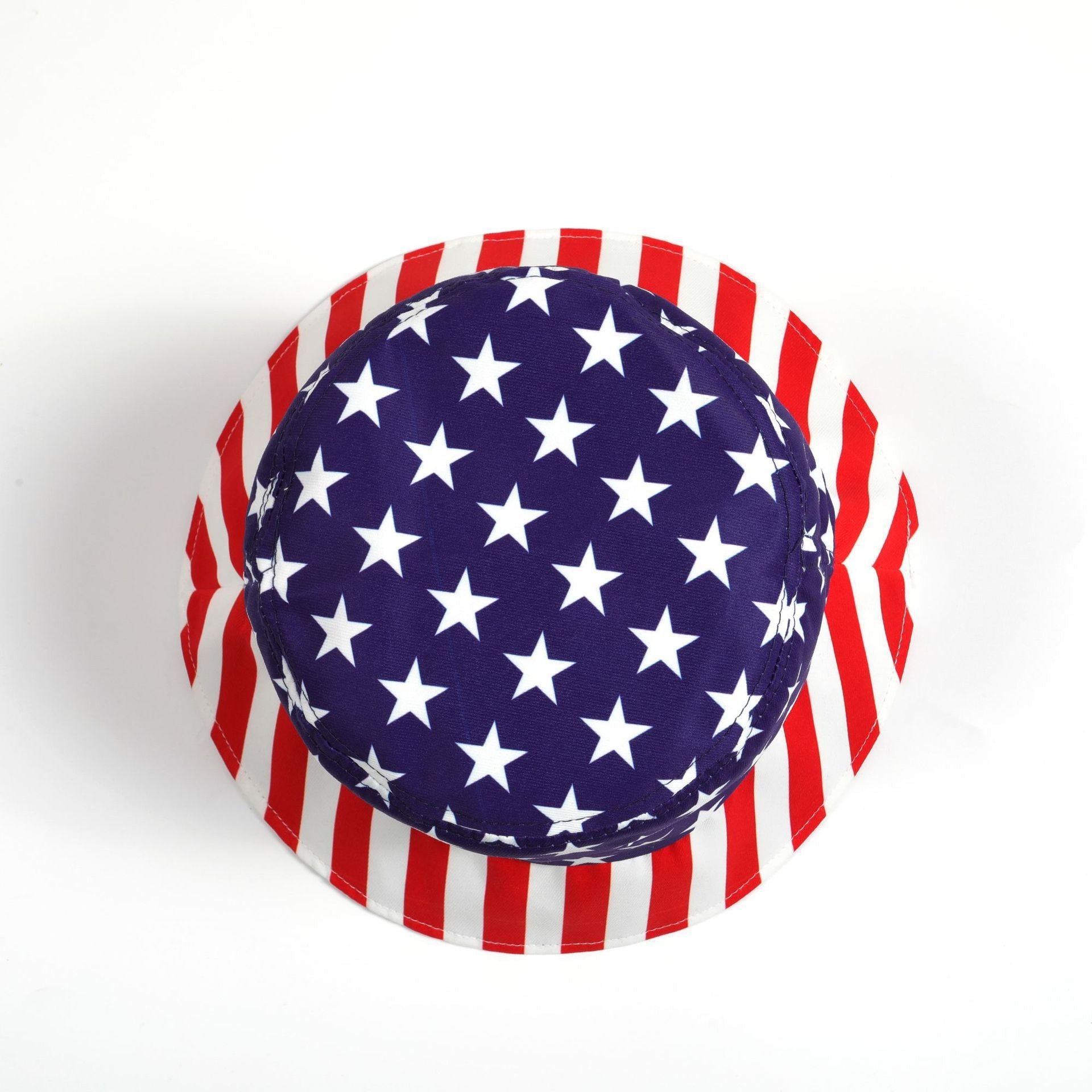 American flag bucket hat Independence Day top hat basin hat advertising promotion sunscreen sun hat logo customization