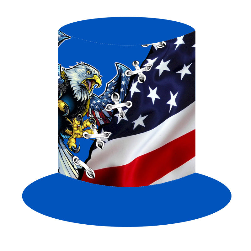 Independence Day Hat Uncle Sam Hat Fourth of July American Flag Top Hat Top Hat Labor Day Decorative Hat