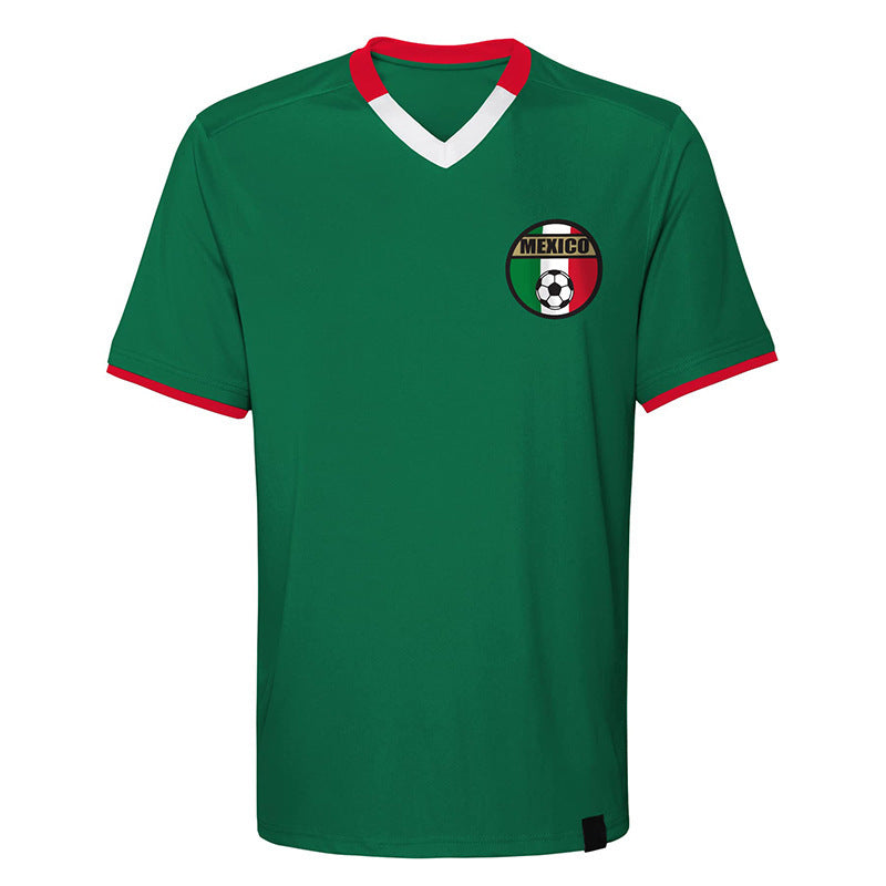 2026 US, Canada and Mexico World Cup quick-drying fans T-shirt national flag football jersey cheering sportswear customization