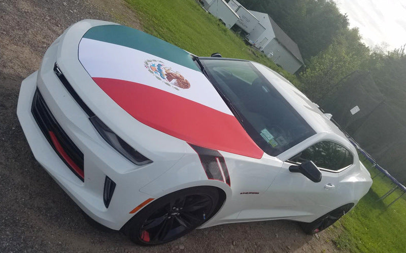 US, Canada and Mexico 2026 World Cup products Mexico flag, car cover, car mirror cover, car rearview mirror cover, car flag