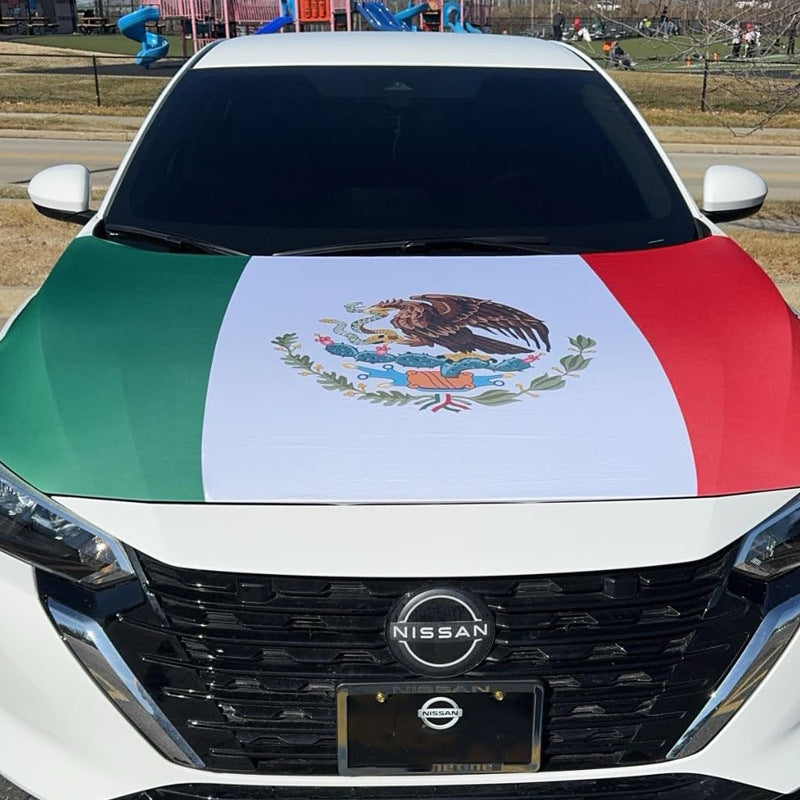 US, Canada and Mexico 2026 World Cup products Mexico flag, car cover, car mirror cover, car rearview mirror cover, car flag