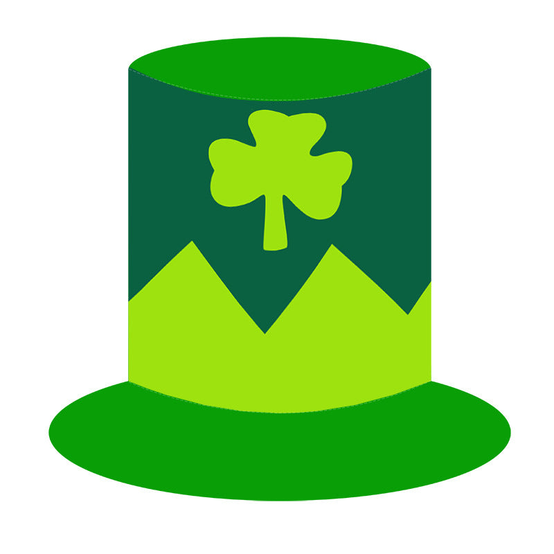 St. Patrick's Day Hat, Irish Day Hat, Party Hat, St. Patrick's Day, Leafy Day, Clover Hat.