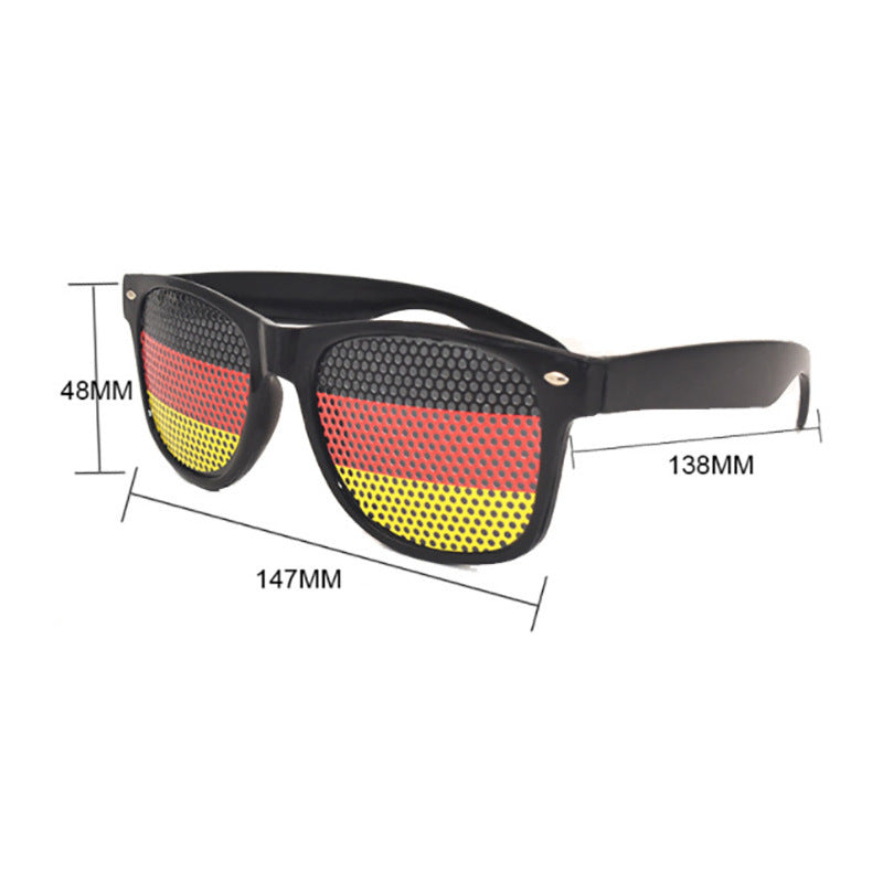 2026 US-Canada-Mexico World Cup national flag glasses fans cheer for decorative glasses sunglasses sunglasses wholesale