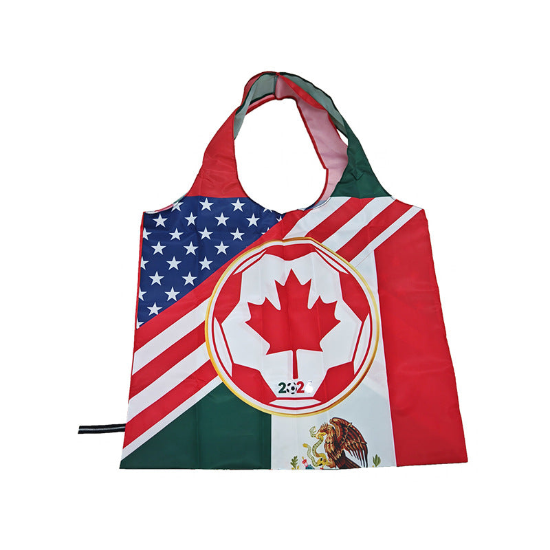 US, Canada and Mexico 2026 World Cup products Tote bags Folding bags Unisex fan supplies Customization