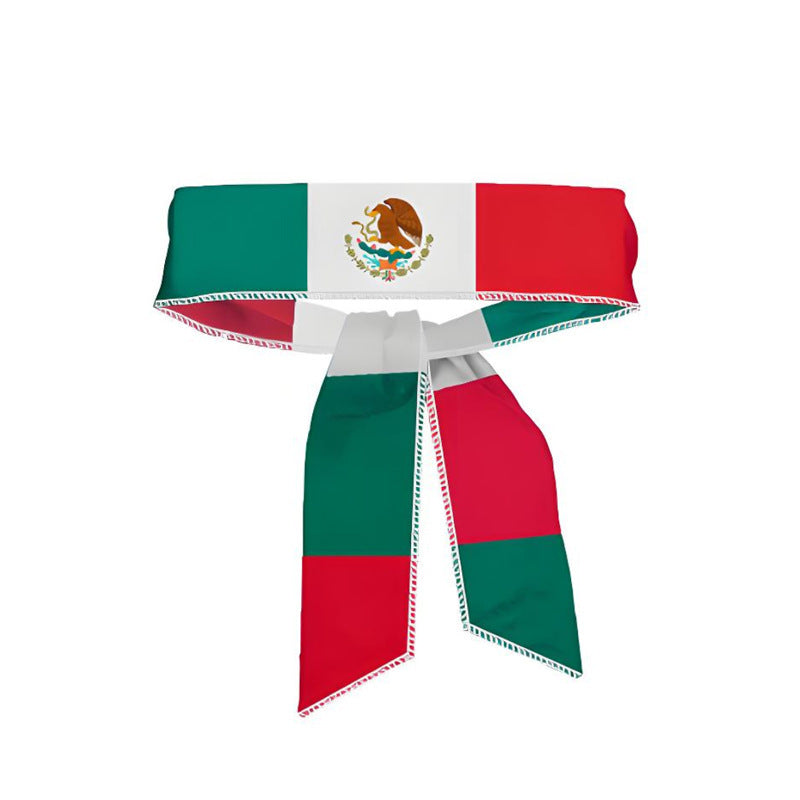 U.S.-Canada-Mexico 2026 World Cup Products Fans Headbands Headbands Sports Events Mexico-Canada Antiperspirant Bands