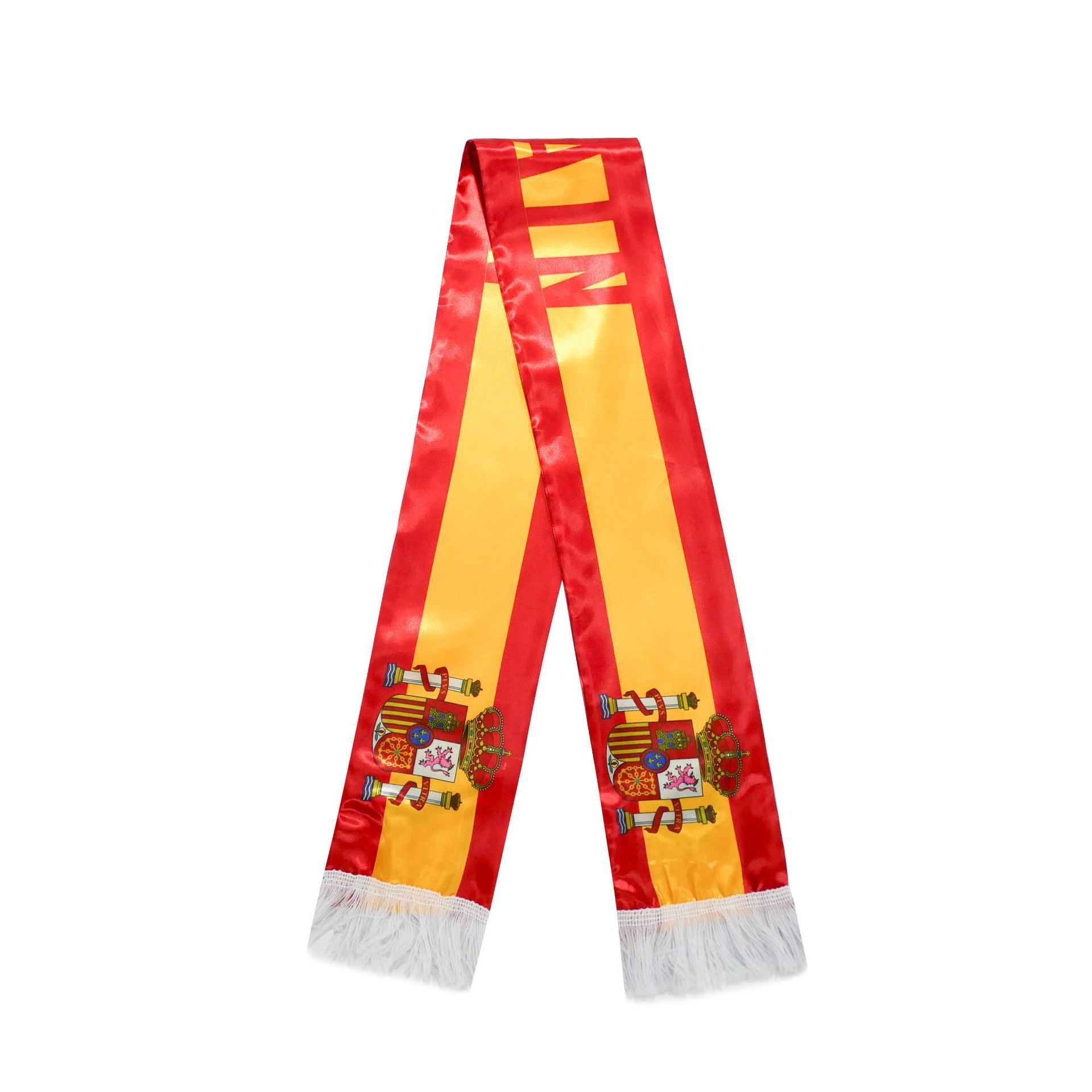 US, Canada and Mexico 2026 World Cup products LED luminous fan scarves cheering props satin double-sided fringed scarves