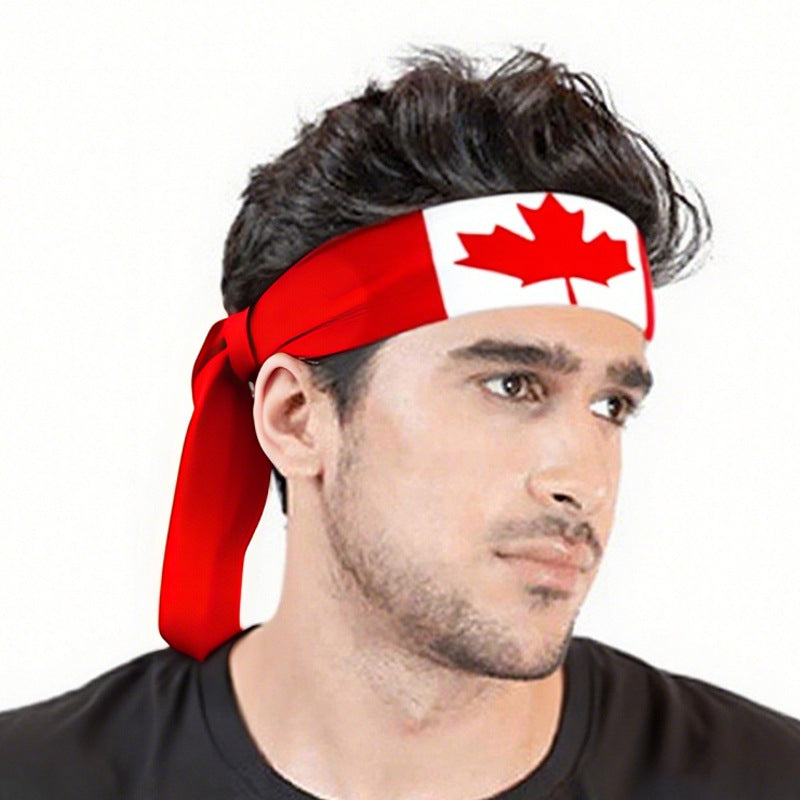 U.S.-Canada-Mexico 2026 World Cup Products Fans Headbands Headbands Sports Events Mexico-Canada Antiperspirant Bands