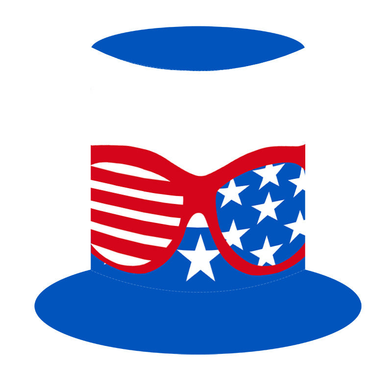 Independence Day Hat Uncle Sam Hat Fourth of July American Flag Top Hat Top Hat Labor Day Decorative Hat