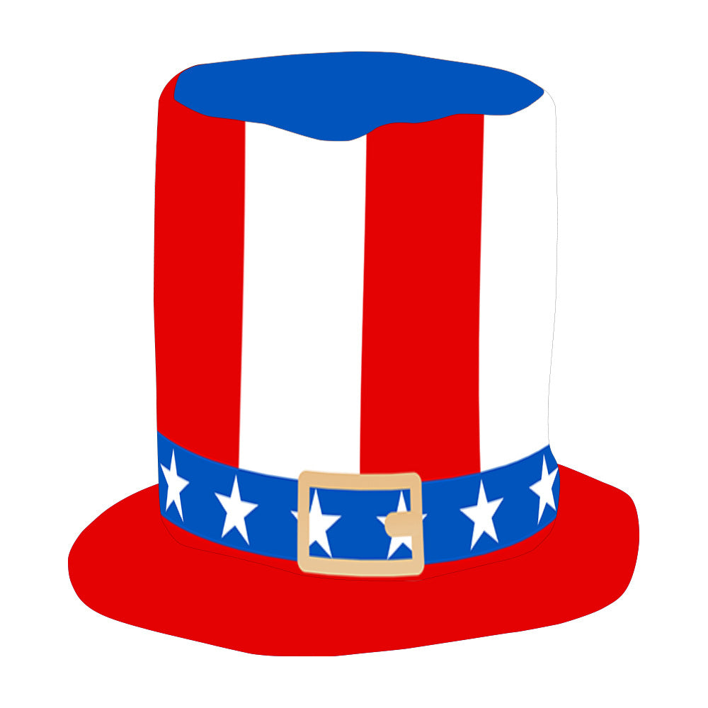 Independence Day Hat Uncle Sam Hat Fourth of July American Flag Top Hat Top Hat Labor Day Decorative Hat