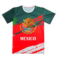 2026 US-Canada-Mexico World Cup Flat Knitted Bird's Eye Cloth Quick-Drying Short Sleeve Presidential Election Shirt Full Print T-Shirt