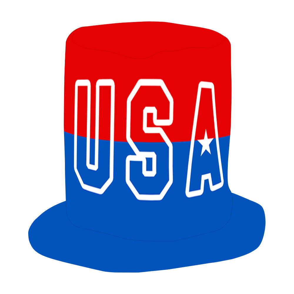 Independence Day Hat Uncle Sam Hat Fourth of July American Flag Top Hat Top Hat Labor Day Decorative Hat