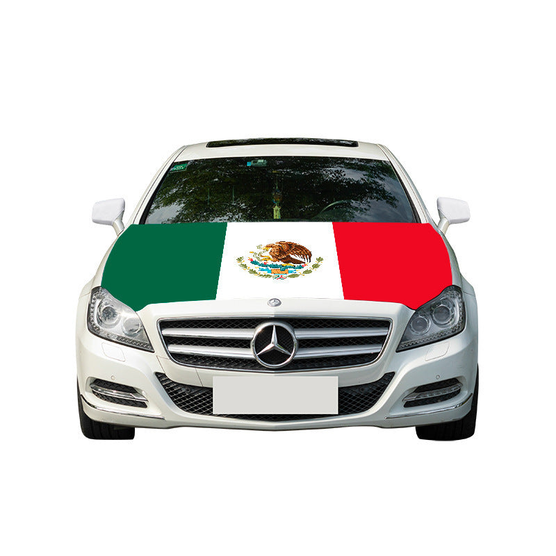 US, Canada and Mexico 2026 World Cup products Mexico flag, car cover, car mirror cover, car rearview mirror cover, car flag
