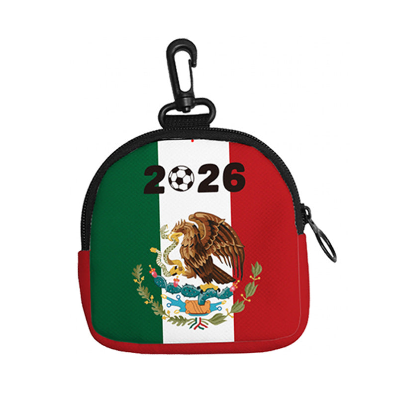 US, Canada and Mexico 2026 World Cup products, mobile phone bags, change bags, fan supplies, can be hung in wallets