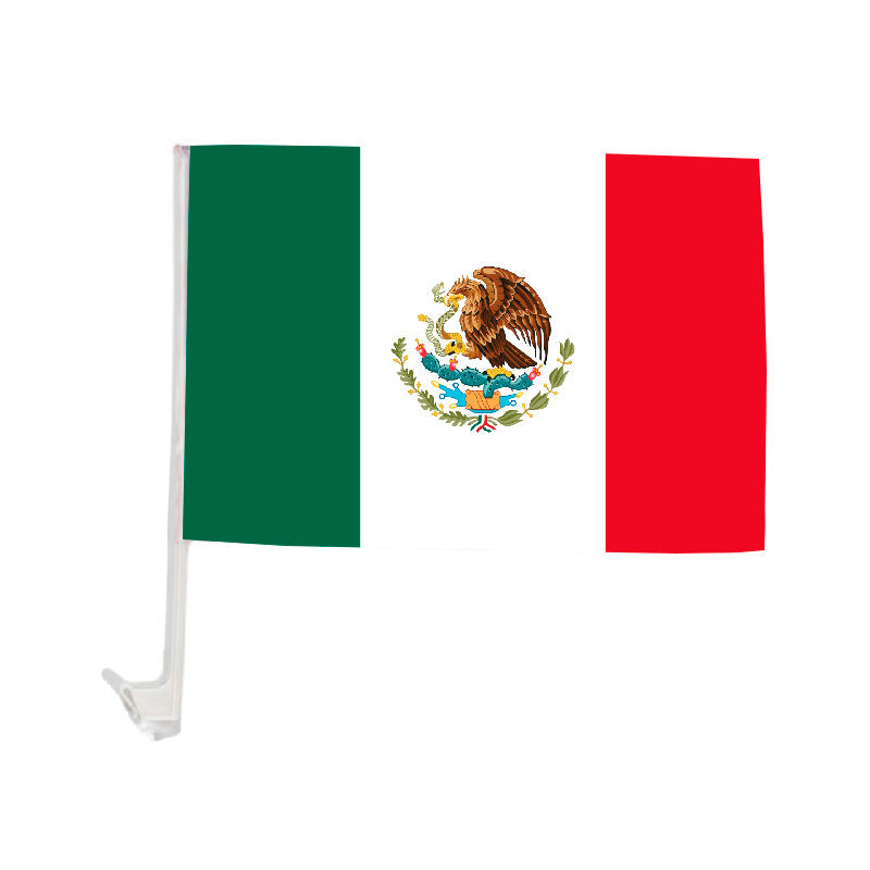 US, Canada and Mexico 2026 World Cup products Mexico flag, car cover, car mirror cover, car rearview mirror cover, car flag