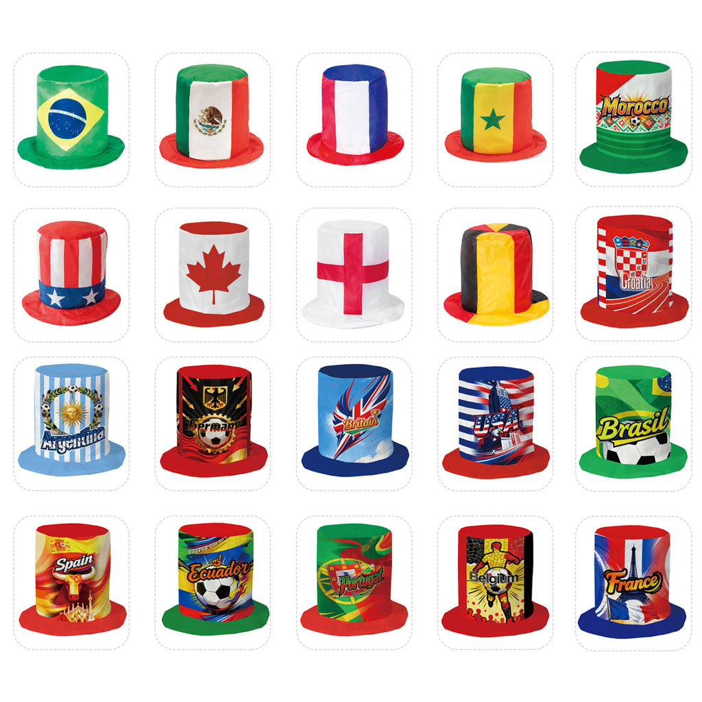 2026 US, Canada and Mexico World Cup products England fan hats national flag hats cheering supplies props customization