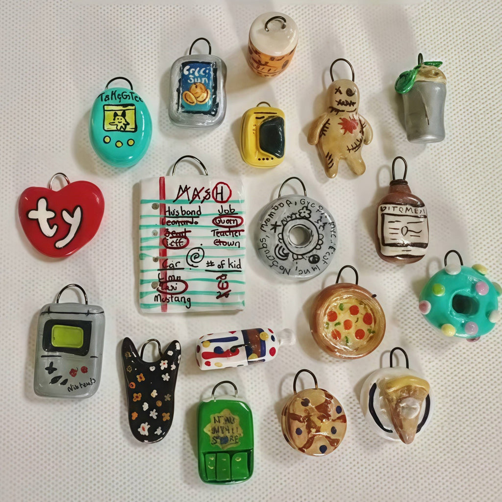 Titanium Steel Sports Series Pendant Volleyball Tennis Soccer Baseball DIY Necklace Furnace Vacuum Plating 1