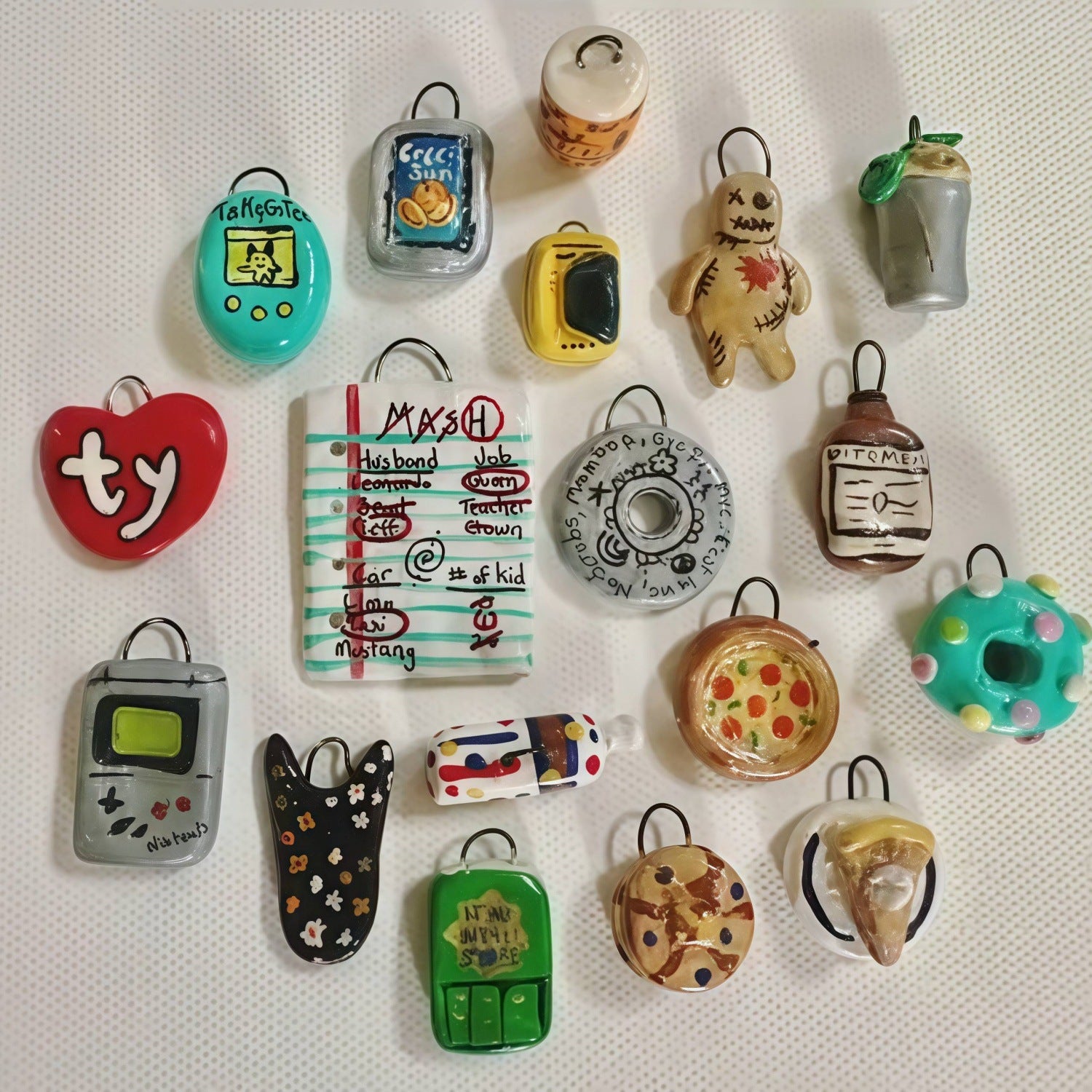 Titanium Steel Sports Series Pendant Volleyball Tennis Soccer Baseball DIY Necklace Furnace Vacuum Plating 1