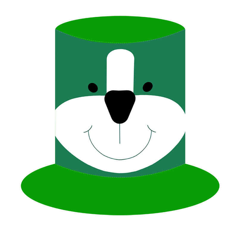 St. Patrick's Day Hat, Irish Day Hat, Party Hat, St. Patrick's Day, Leafy Day, Clover Hat.