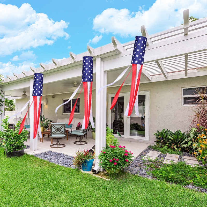 Independence Day Star Wind Cane Flag Garden Party Decoration Flag Labor Day Labor Day Wind Cane Flag