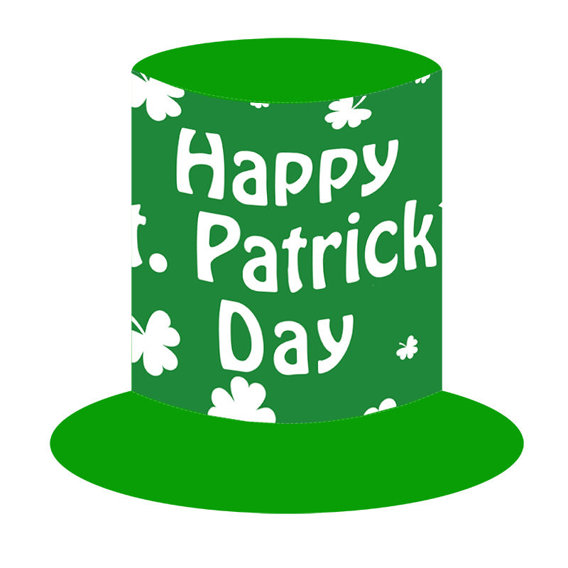 St. Patrick's Day Hat, Irish Day Hat, Party Hat, St. Patrick's Day, Leafy Day, Clover Hat.