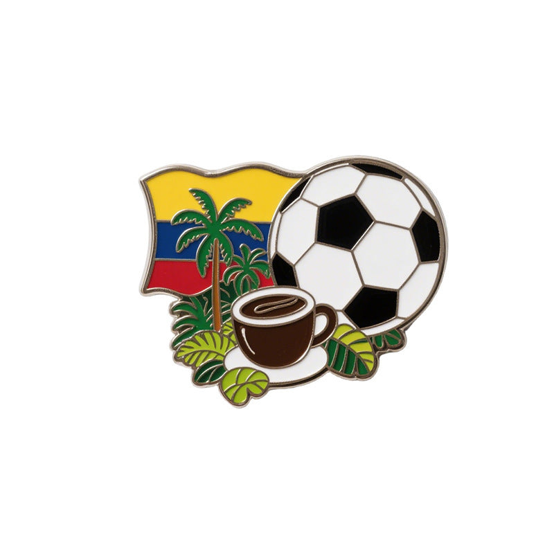 U.S.-Canada-Mexico 2026 World Cup Refrigerator Sticker Creative Cartoon PVC Sticker Fan Products Merchandise Souvenirs