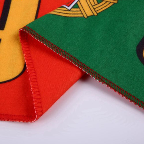 2026 US, Canada and Mexico World Cup Football Event Campaign Festival Advertising Scarf Single-sided velvet Fan Scarf Customization