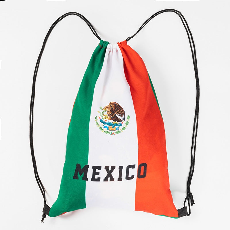 2026 US, Canada and Mexico World Cup products Football storage bag Fan bundle bag Double shoulder drawstring bag Sneaker bag