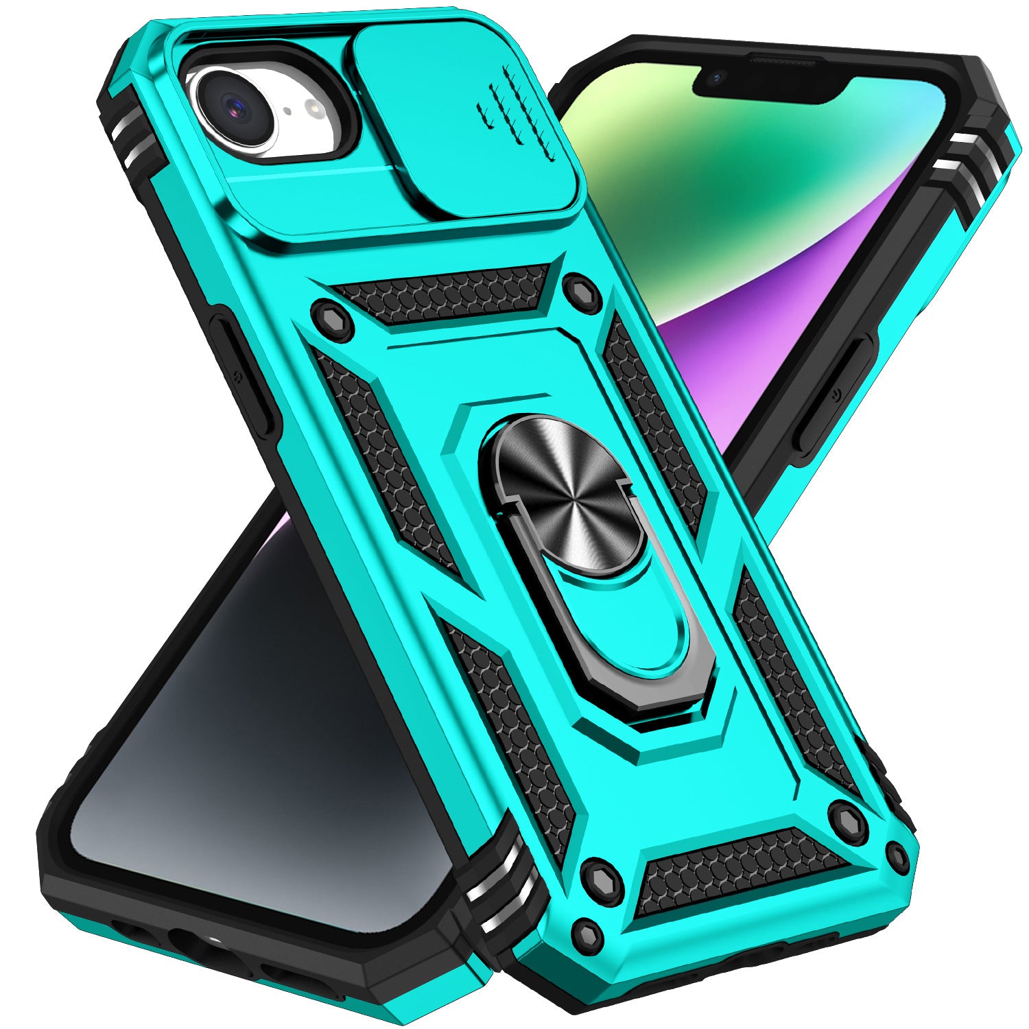 Factory hot-selling cross-border Apple mobile phone case, suitable for iphone16E mobile phone case, anti-drop sergeant upgrade version