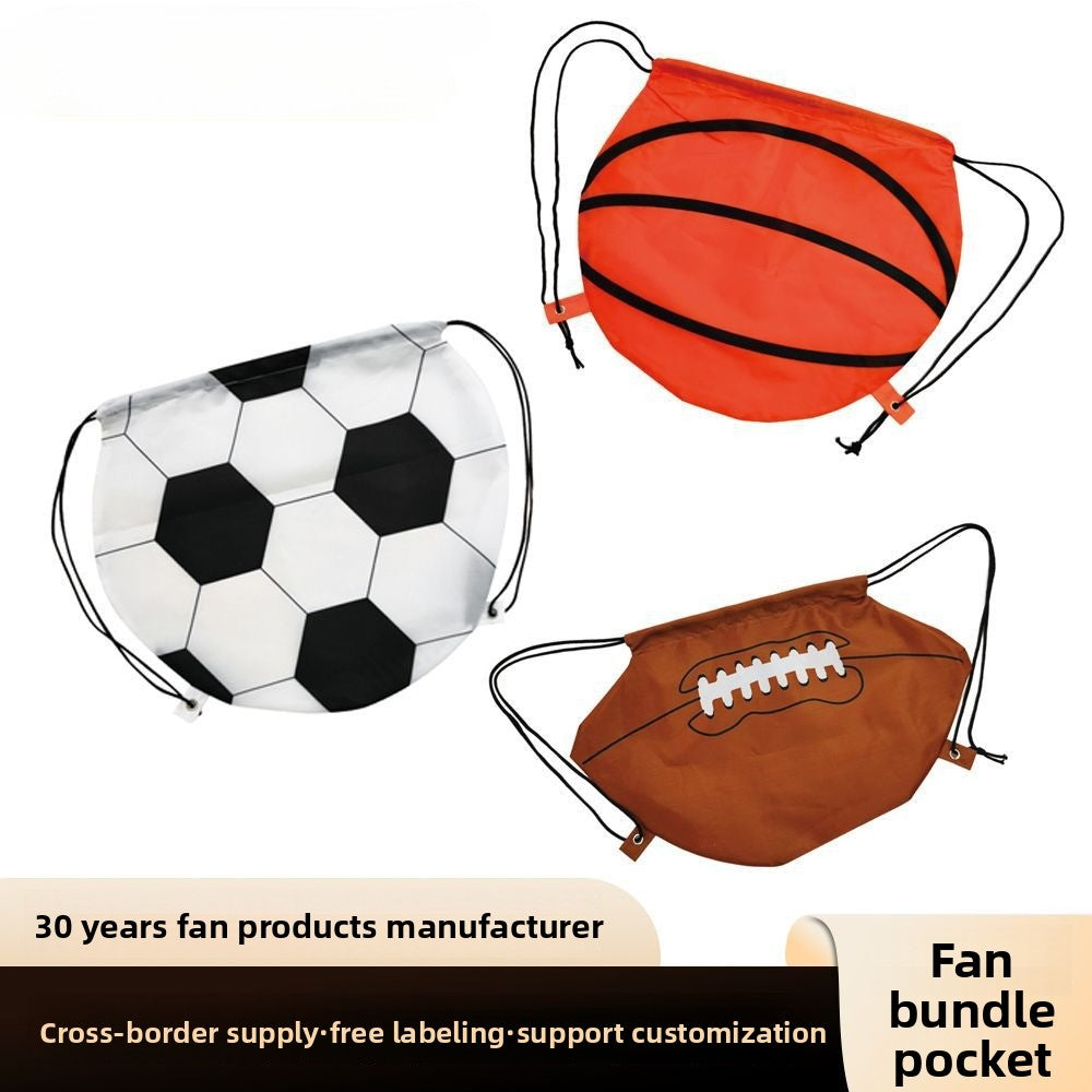 2026 US-Canada-Mexico World Cup Products Football Basketball Storage Bag Drawstring Bundle Backpack Backpack Fan Supplies