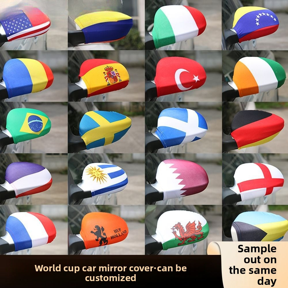 Car rearview mirror cover 2026 US, Canada and Mexico World Cup fan mirror cover, rearview mirror cover, election mirror cover
