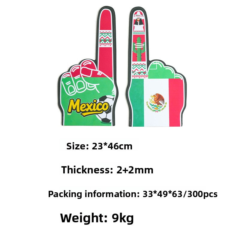 U.S.-Canada-Mexico 2026 World Cup Products Cheering Gloves EVA Atmosphere Foam Big Hand Finalist Team Sponge Palm