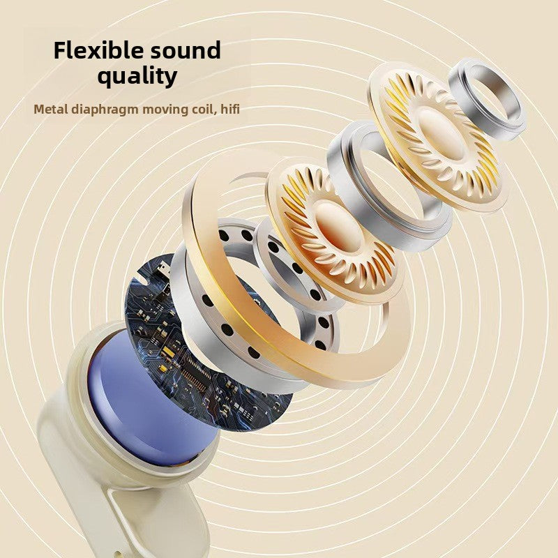 Voice of Berlin, Germany, new wireless Bluetooth headset, high noise reduction, high sound quality, high value sports, and long battery life