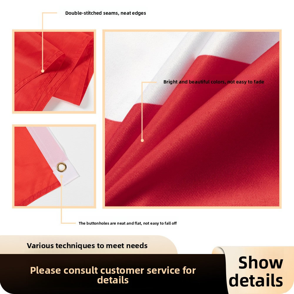 2026 US-Canada-Mexico World Cup Product 3 * 5ft Flag Fan Supplies US-Mexico-Canada Flag