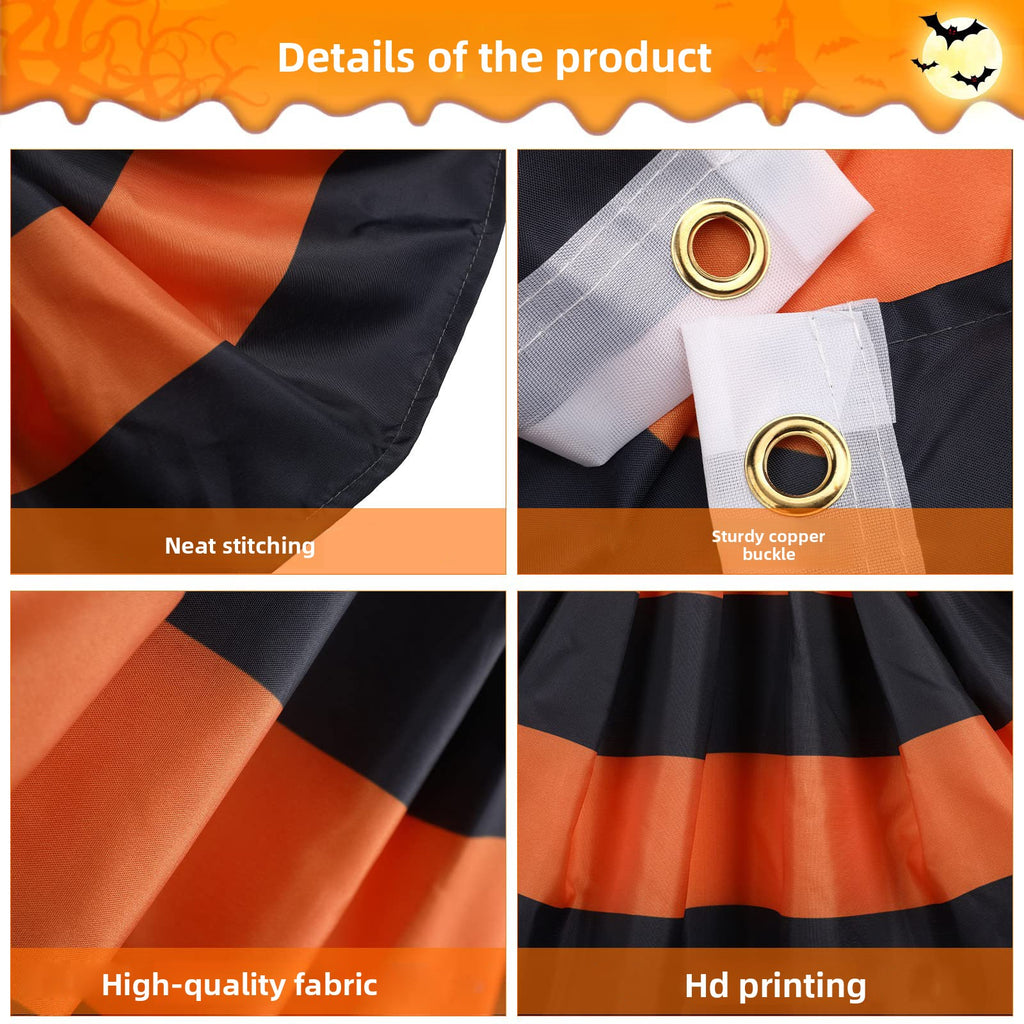 Brazilian Carnival Fan Flag Mardi Gras Carnival Festival Atmosphere Party Decoration Half Fan Flag